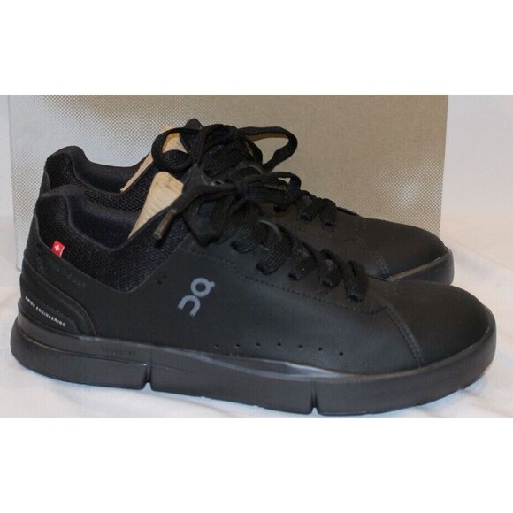 On Cloud Roger Advantage Athletic Tennis Shoes Black MEN\'S 7.5 WOMEN\'S‎ 9.5 NEW